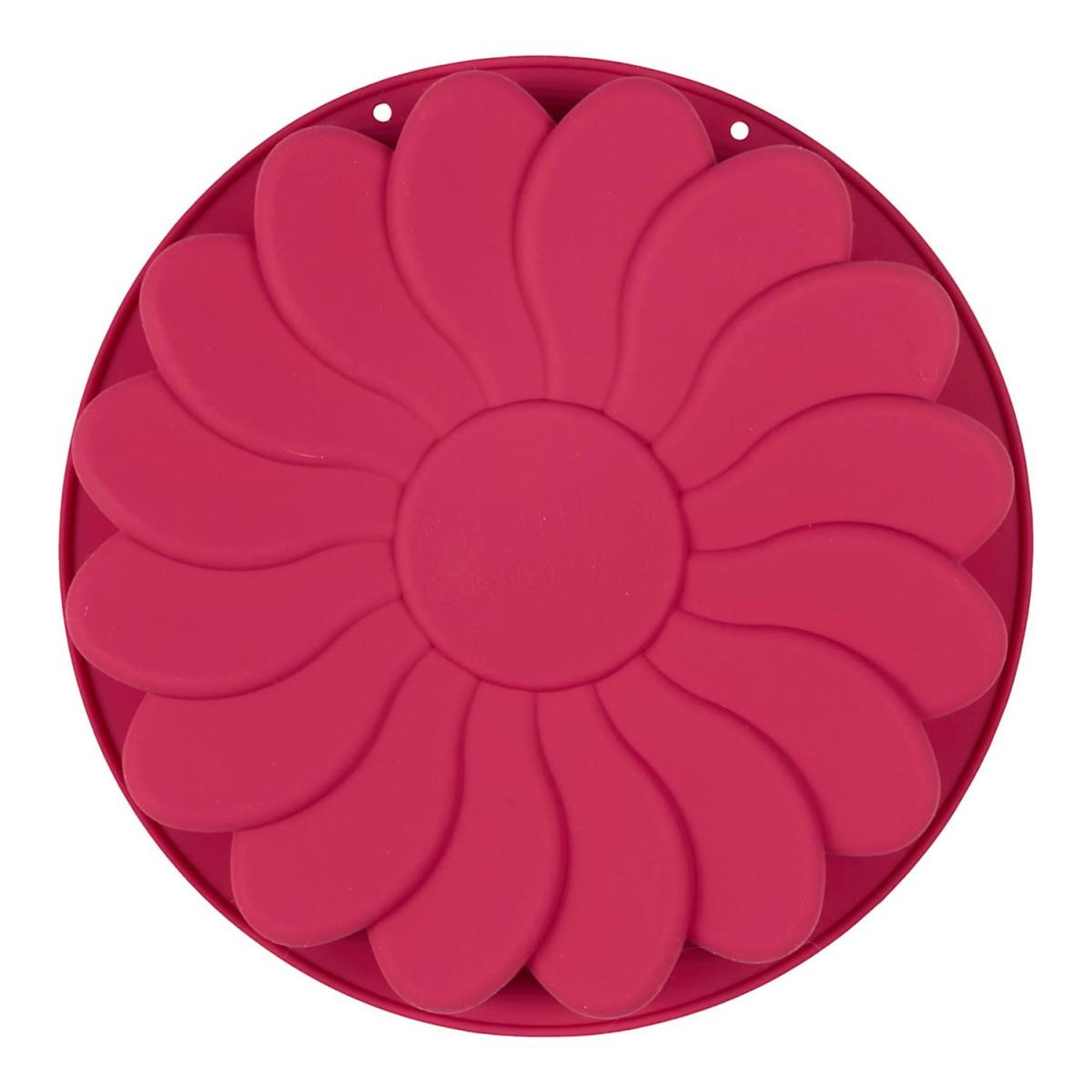 Voir la diapositive 2 : Lily Cook Moule à gâteau en silicone  marguerite  21cm rose