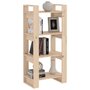 Voir la diapositive 5 : VIDAXL Bibliotheque/Separateur de piece 60x35x125 cm Bois massif