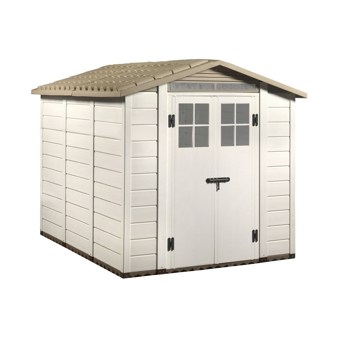 Habrita Abri de jardin résine - Avec plancher - 6,03m² - EVO240