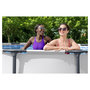 Voir la diapositive 2 : BESTWAY Piscine tubulaire ronde - Blanche - 3,96 x 1,22 m - Steel Pro Max™