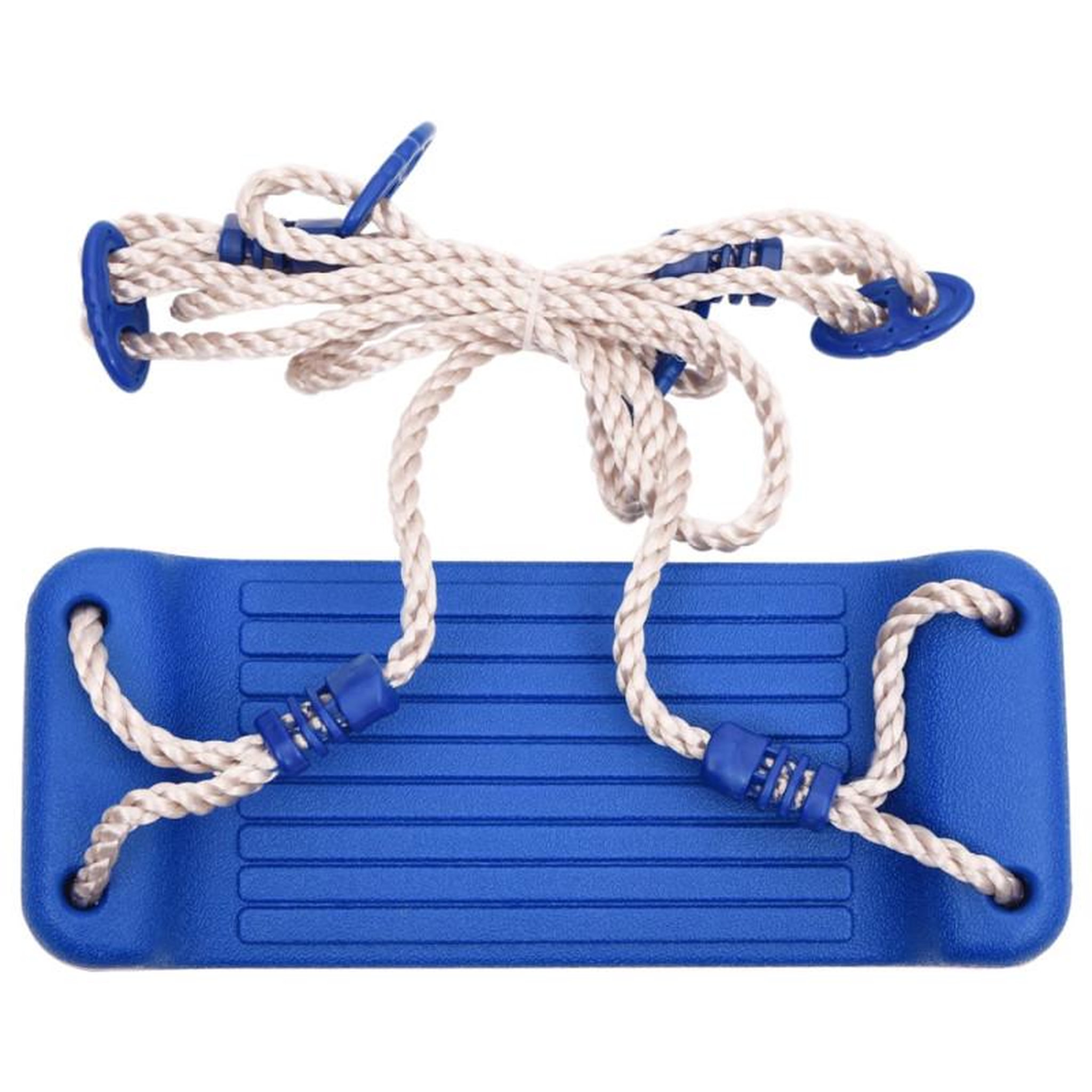 Voir la diapositive 3 : VIDAXL Sièges de balançoire avec cordes 2 pcs bleu 38x16 cm PE