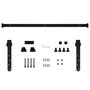 Voir la diapositive 5 : VIDAXL Kit mini de porte d'armoire coulissante Acier au carbone 152 cm