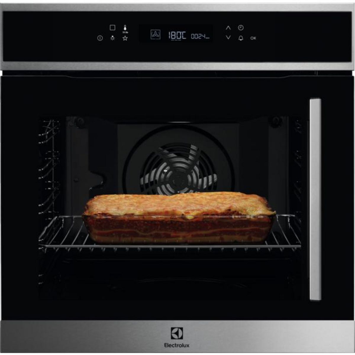 ELECTROLUX Four intégrable multifonction 72l 60cm a+ pyrolyse inox - eof7p00lx