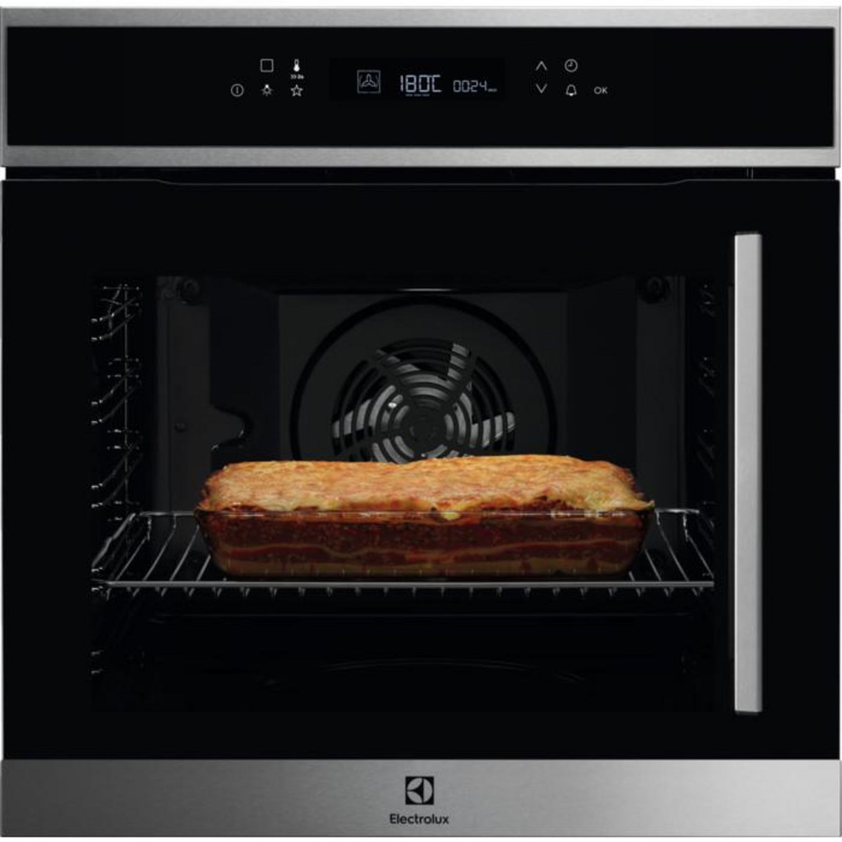 ELECTROLUX Four intégrable multifonction 72l 60cm a+ pyrolyse inox - EOF7P00LX