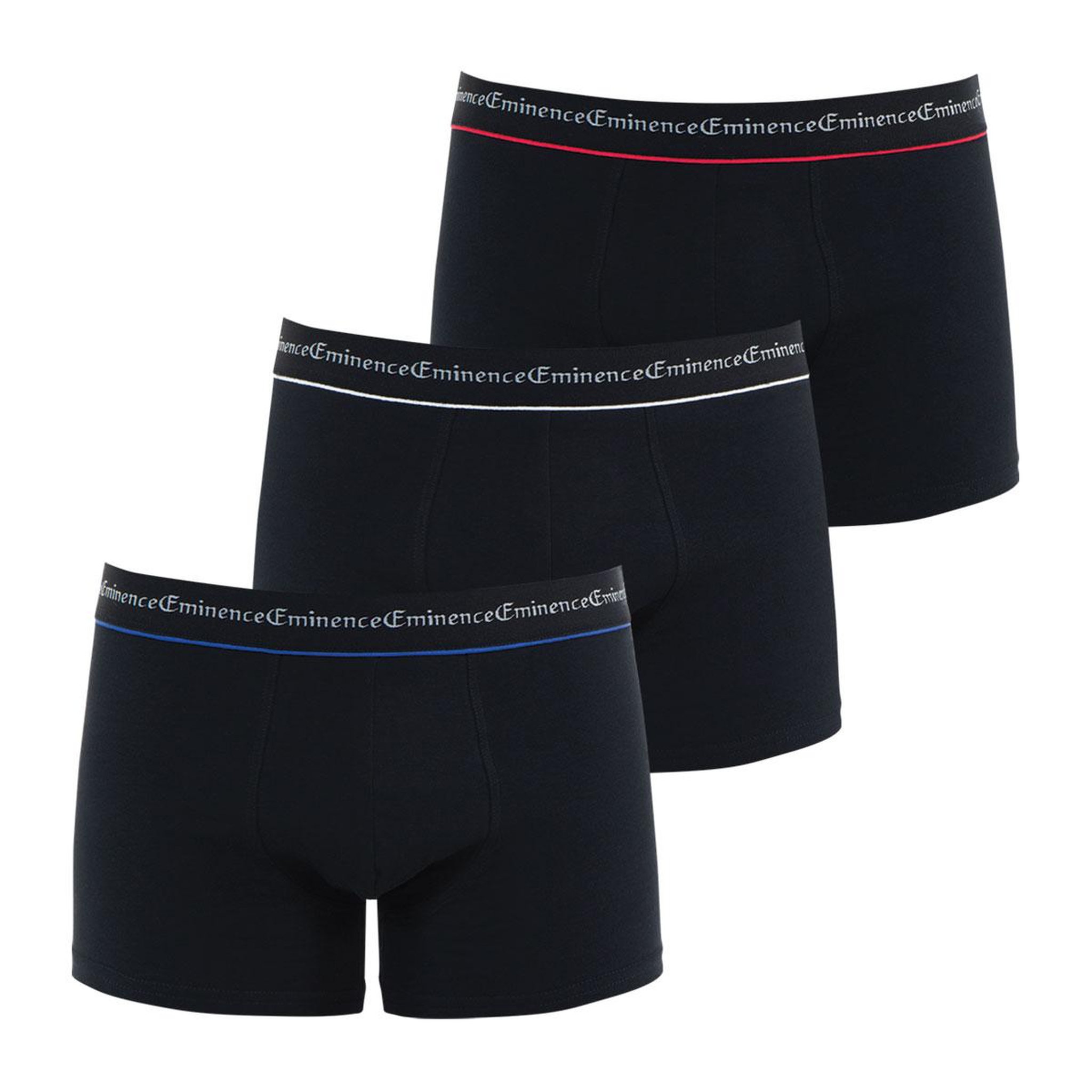 Eminence Lot de 3 boxers homme Business. Coloris disponibles : Violet