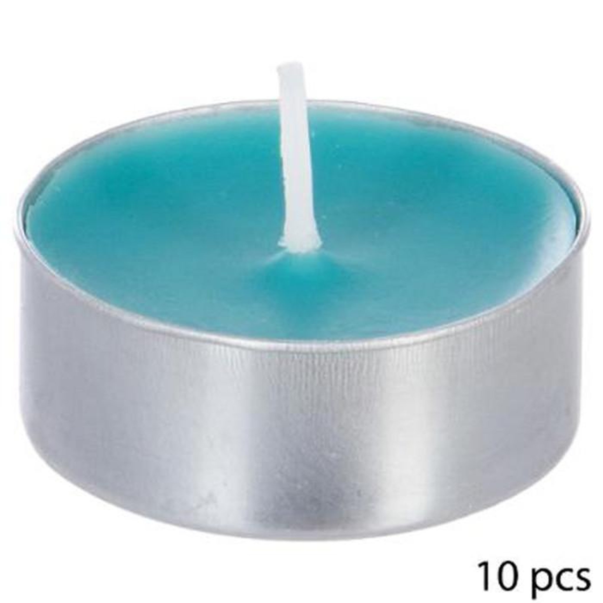 Voir la diapositive 2 : COMPTOIR DE LA BOUGIE Lot de 10 Bougies Chauffe-Plat Parfumées 3,7cm Coco