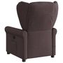 Voir la diapositive 5 : VIDAXL Fauteuil de massage inclinable Marron fonce Tissu