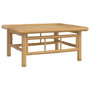 Voir la diapositive 2 : VIDAXL Table de jardin 65x55x30 cm bambou