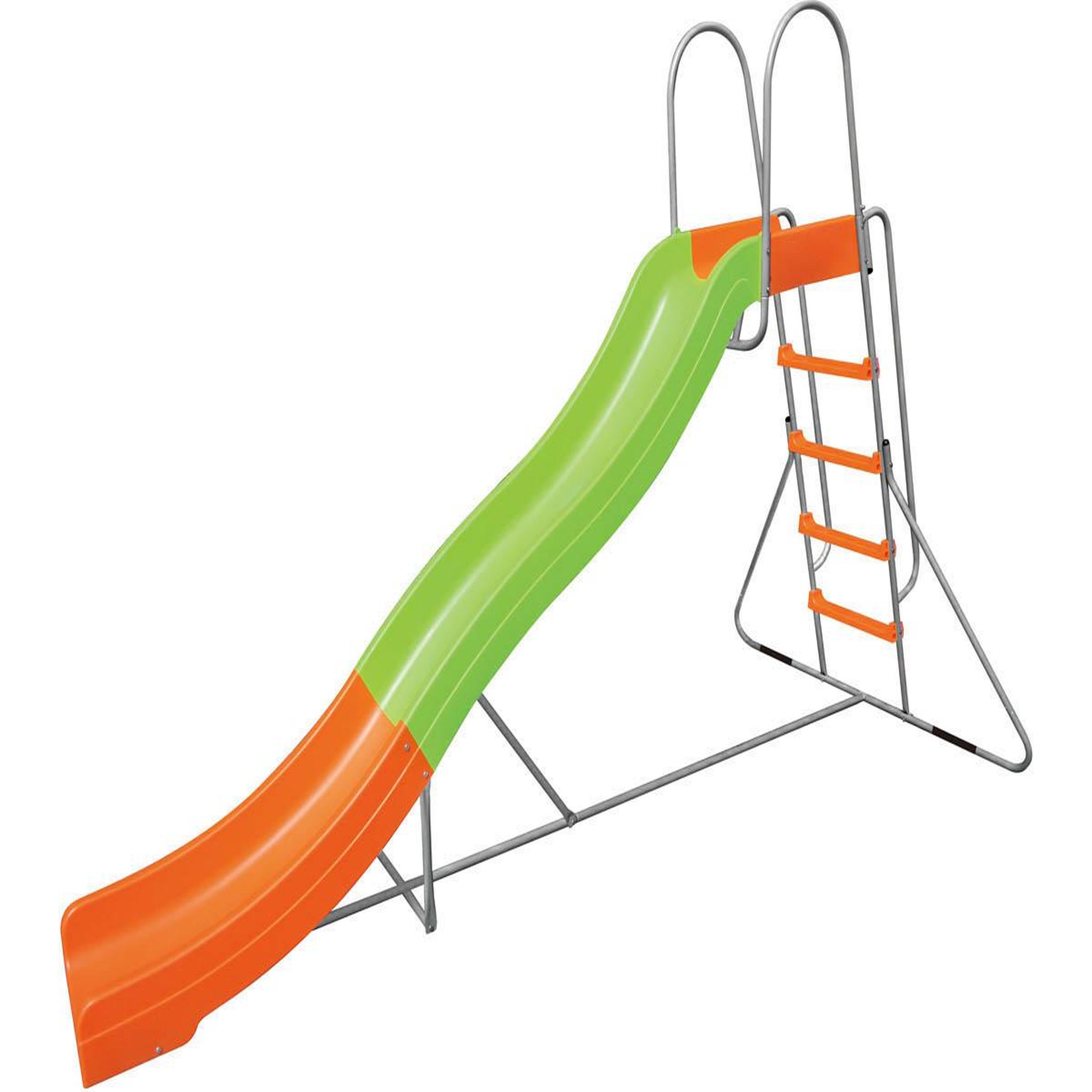 Habitat et Jardin Toboggan double vagues 3 m  Family XXL