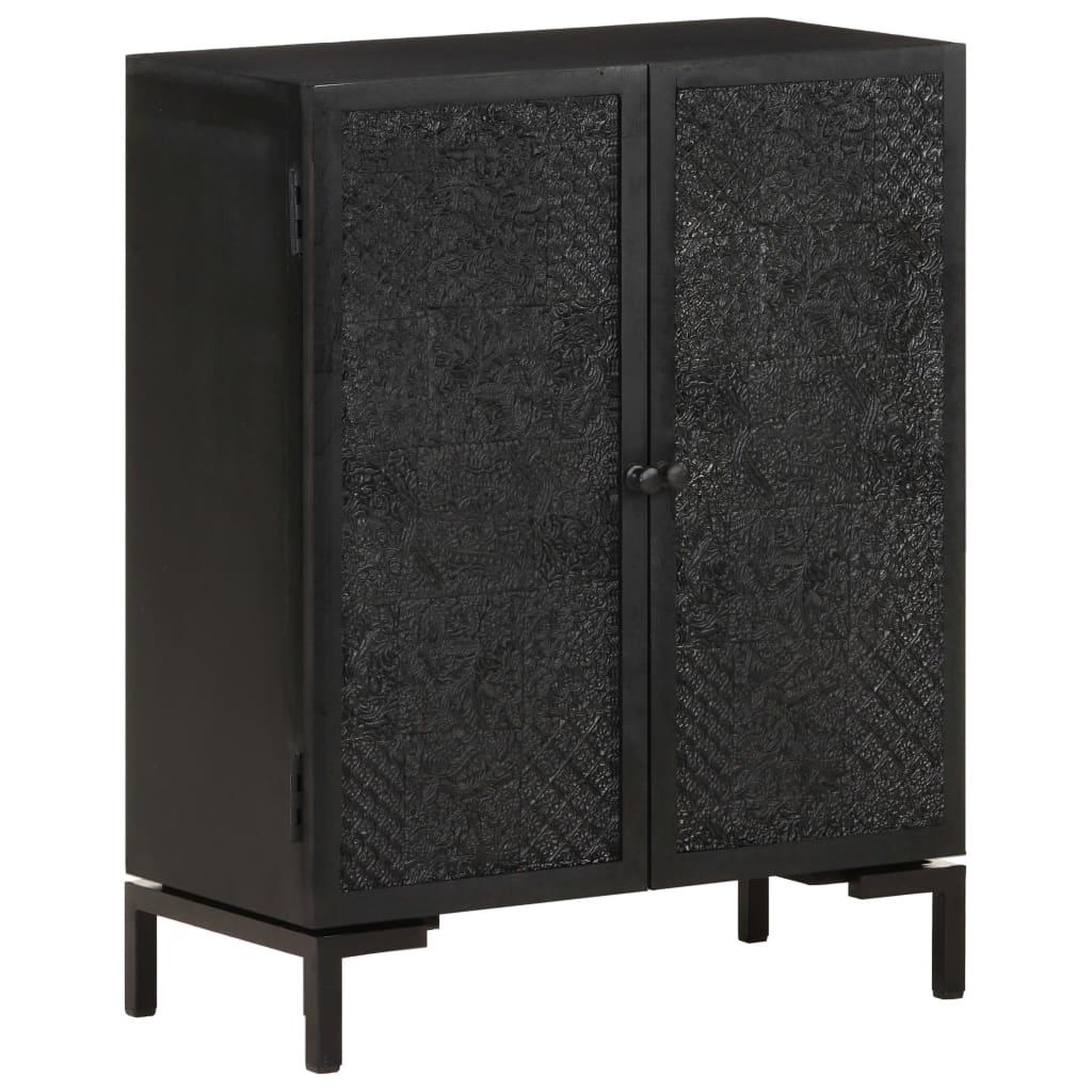 Voir la diapositive 1 : VIDAXL Buffet 60x30x76 cm bois de manguier massif