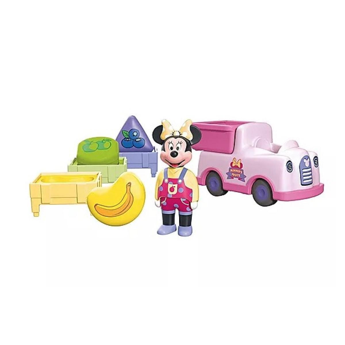 PLAYMOBIL 71770 Junior Disney Minnie avec voiturette a fruits