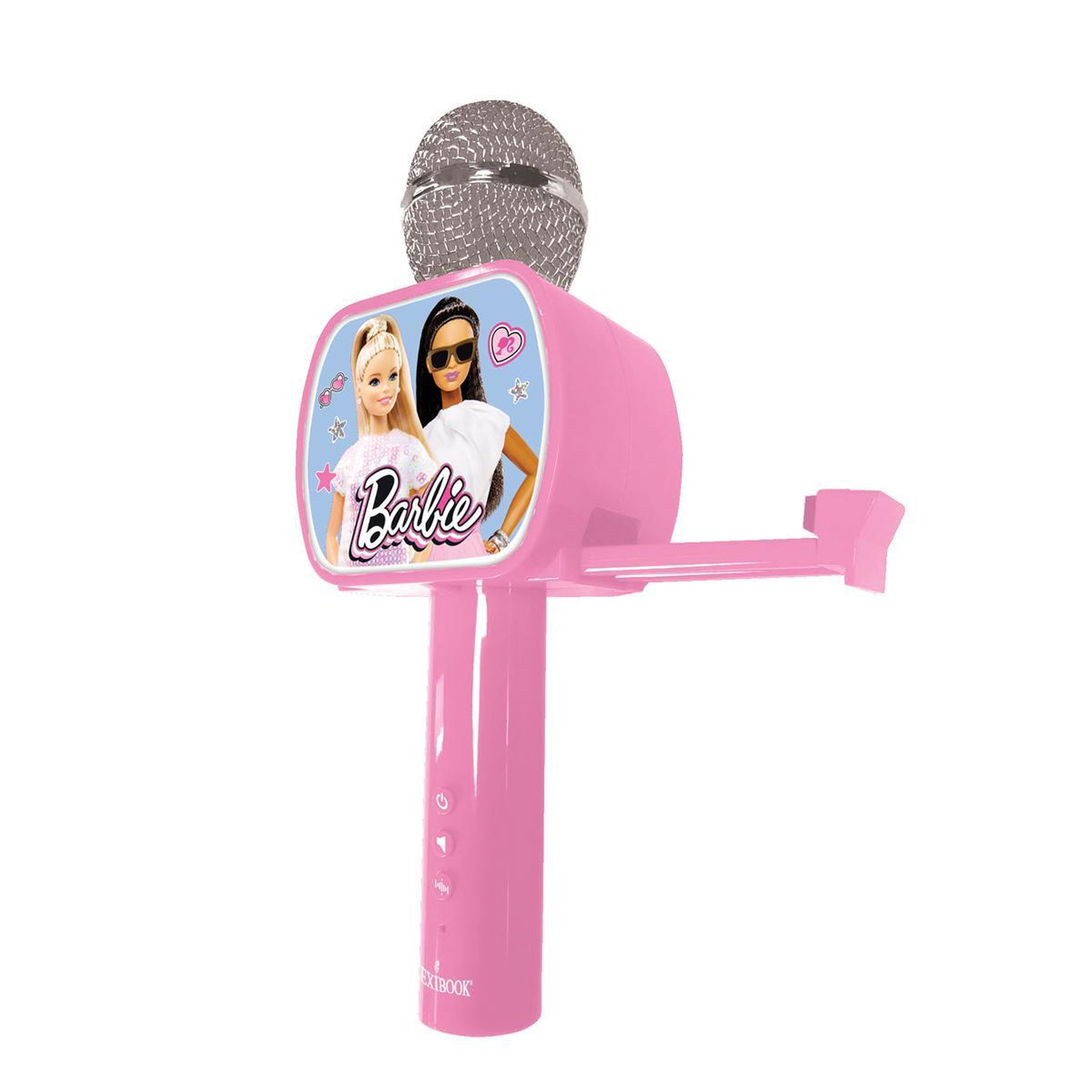 Voir la diapositive 3 : Lexibook Micro Karaoké Sans Fil Barbie avec Enceinte Bluetooth