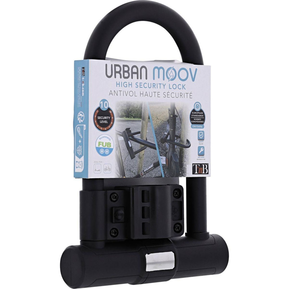 TNB Antivol Antivol en U norme EN15496 - FUB