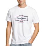 Pepe Jeans T shirt  Homme Pepe jeans Daxton. Coloris disponibles : Blanc