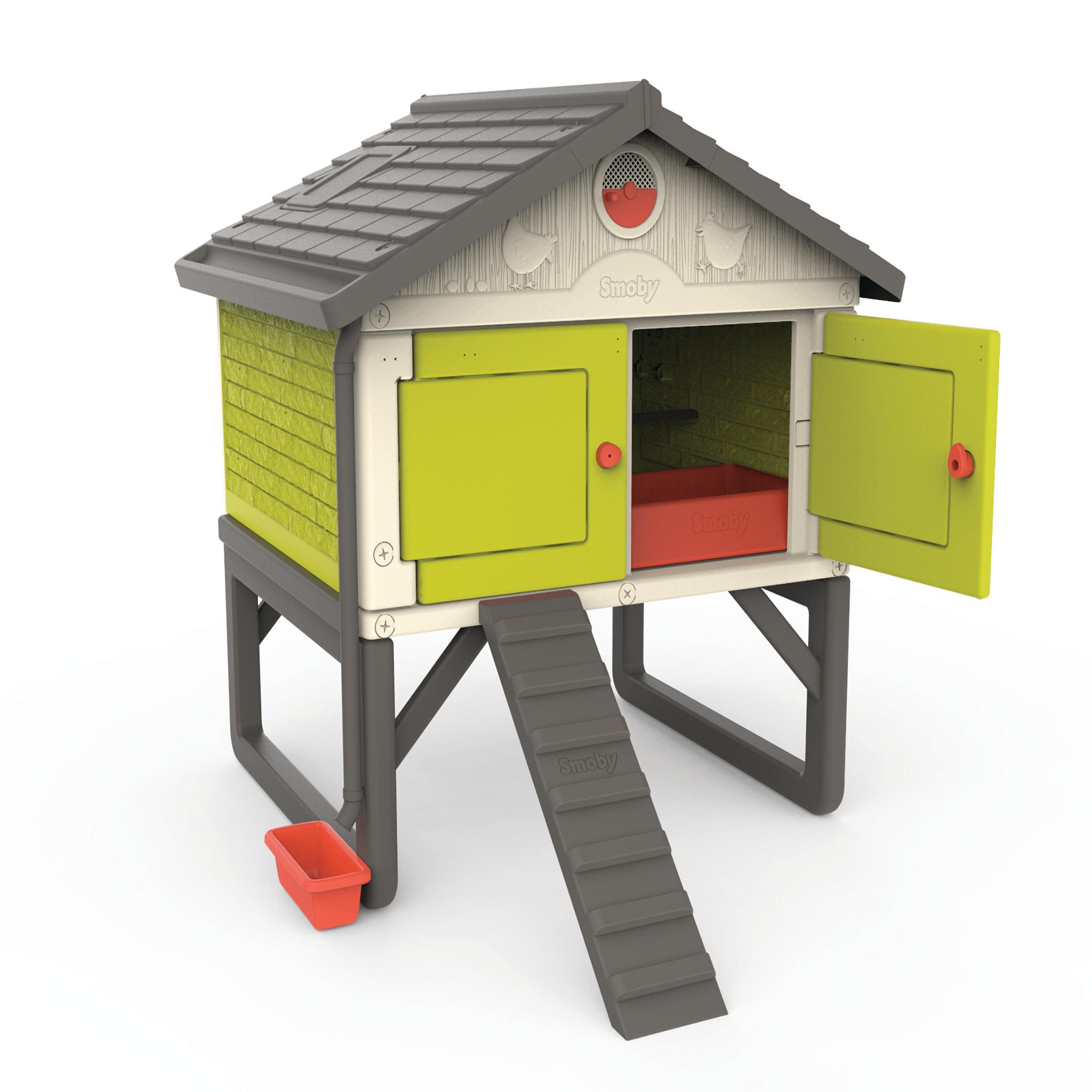Voir la diapositive 1 : SMOBY Mon Poulailler Cot Cot Cottage