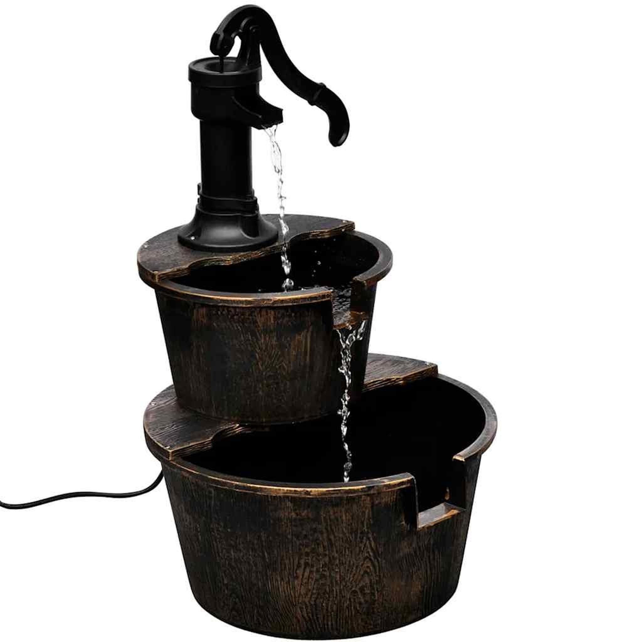 VIDAXL Fontaine design de pompe de puits