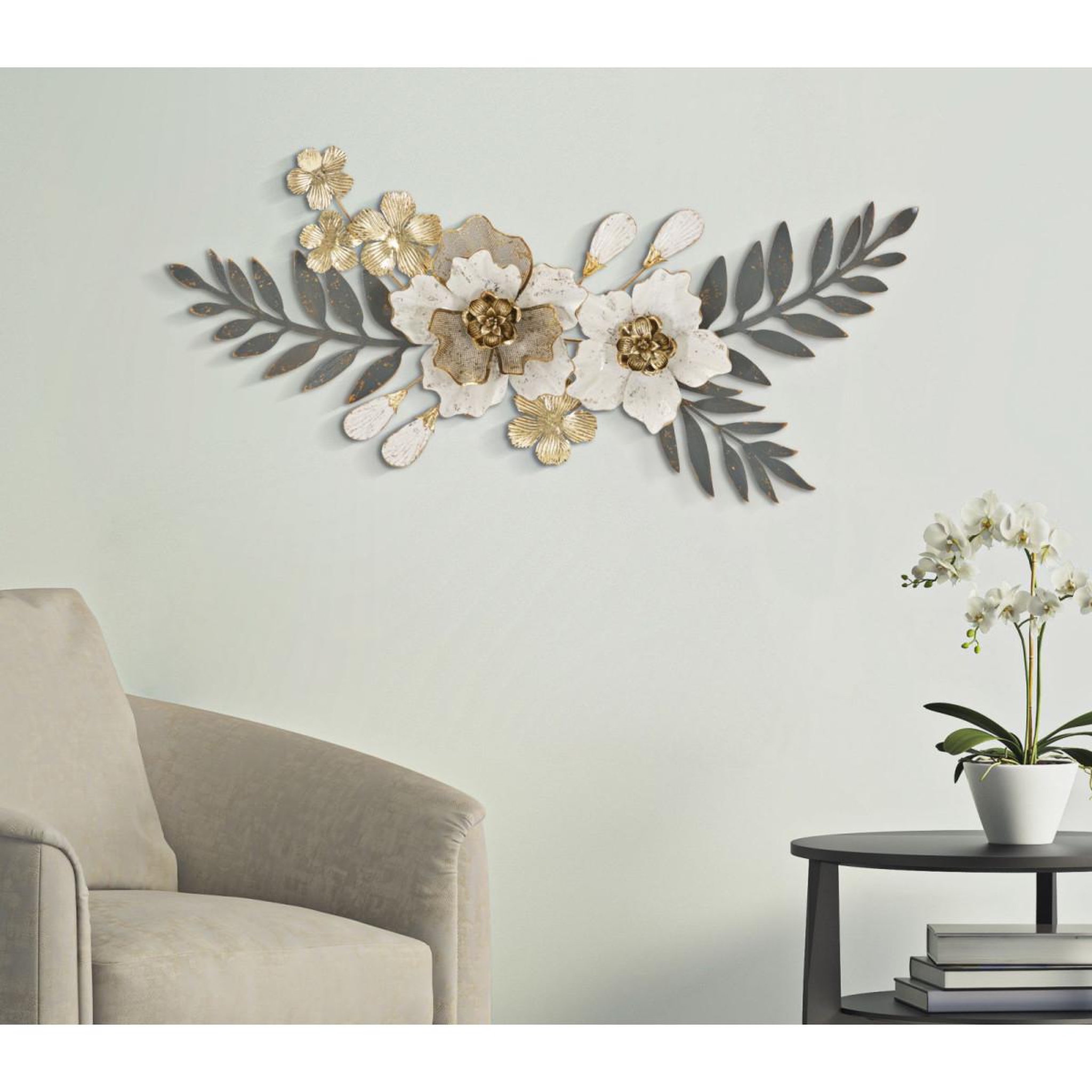 Voir la diapositive 5 : Paris Prix Décoration murale en métal  greak  90cm multicolore