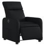 Voir la diapositive 3 : VIDAXL Fauteuil inclinable electrique Noir Similicuir