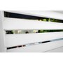 Voir la diapositive 3 : OMBREA Panneau brise-vue 1m blanc Aluminium pour pergola bioclimatique OMBREA®