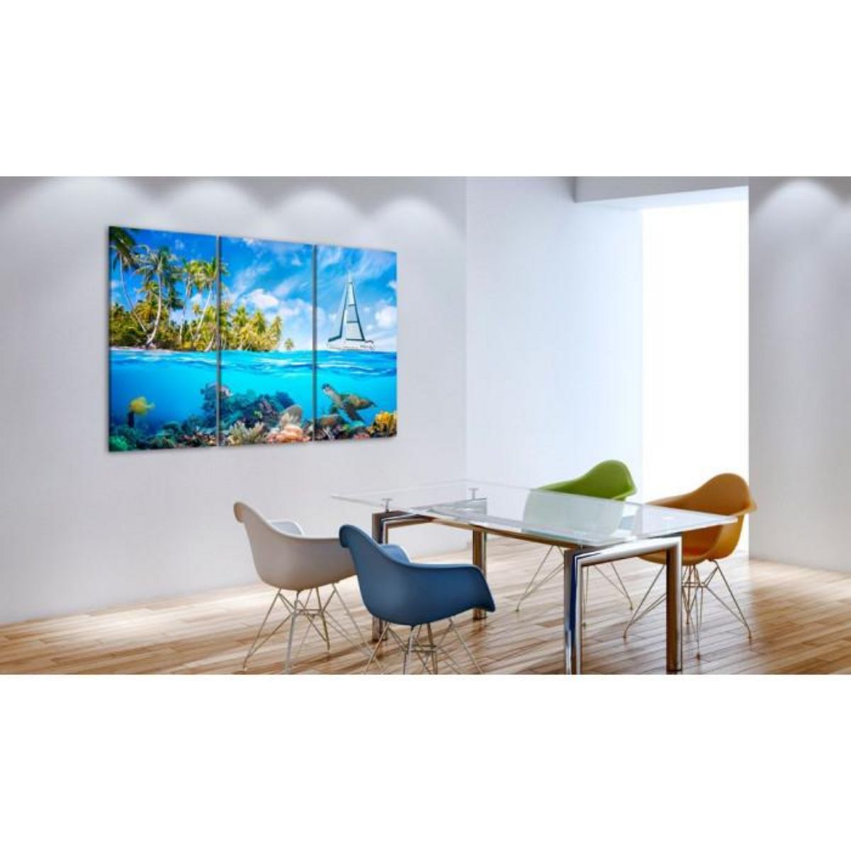 Paris Prix Tableau Imprimé  Vacances Ensoleillées