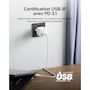Voir la diapositive 3 : Belkin Chargeur 45W USB Power delivery & 1M C-C blanc