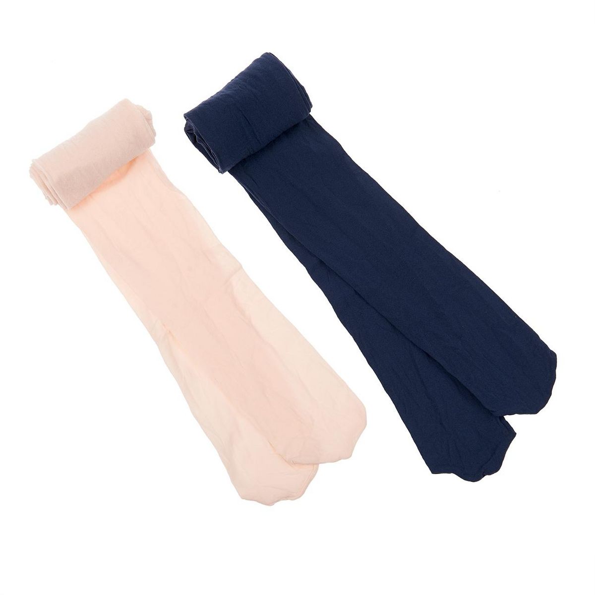 IN EXTENSO Lot de 2 paires de collants bébé fille