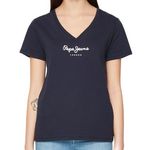 Pepe Jeans T shirt  Femme Pepe jeans Wendy V. Coloris disponibles : Bleu