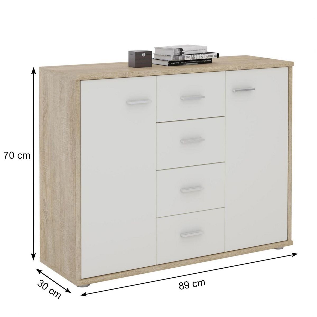 IDIMEX Buffet ELODIE, en mélaminé