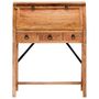 Voir la diapositive 5 : VIDAXL Bureau 90x40x107 cm Bois d'acacia massif