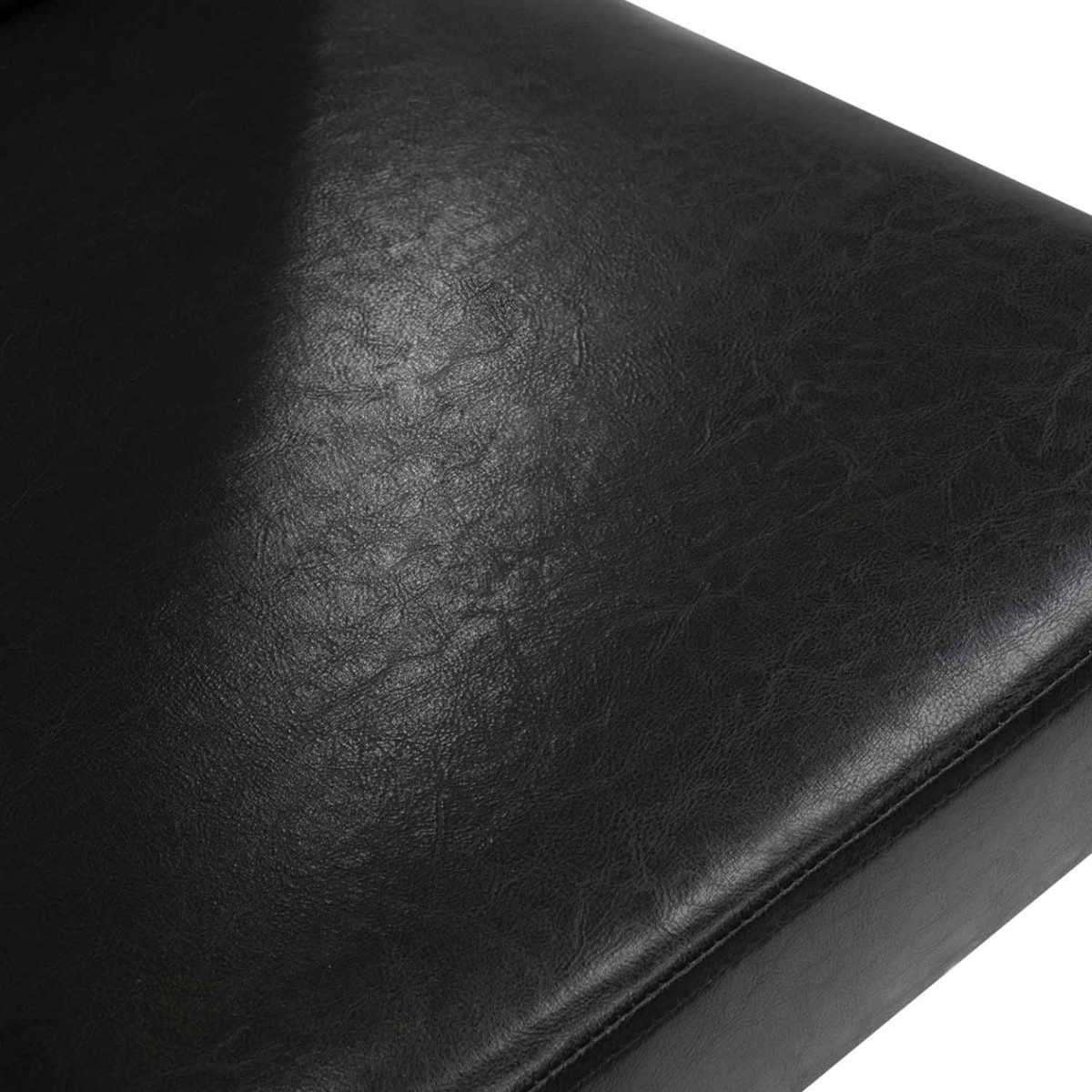 ID MARKET Lot de 6 chaises HANNAH noires pour salle à manger