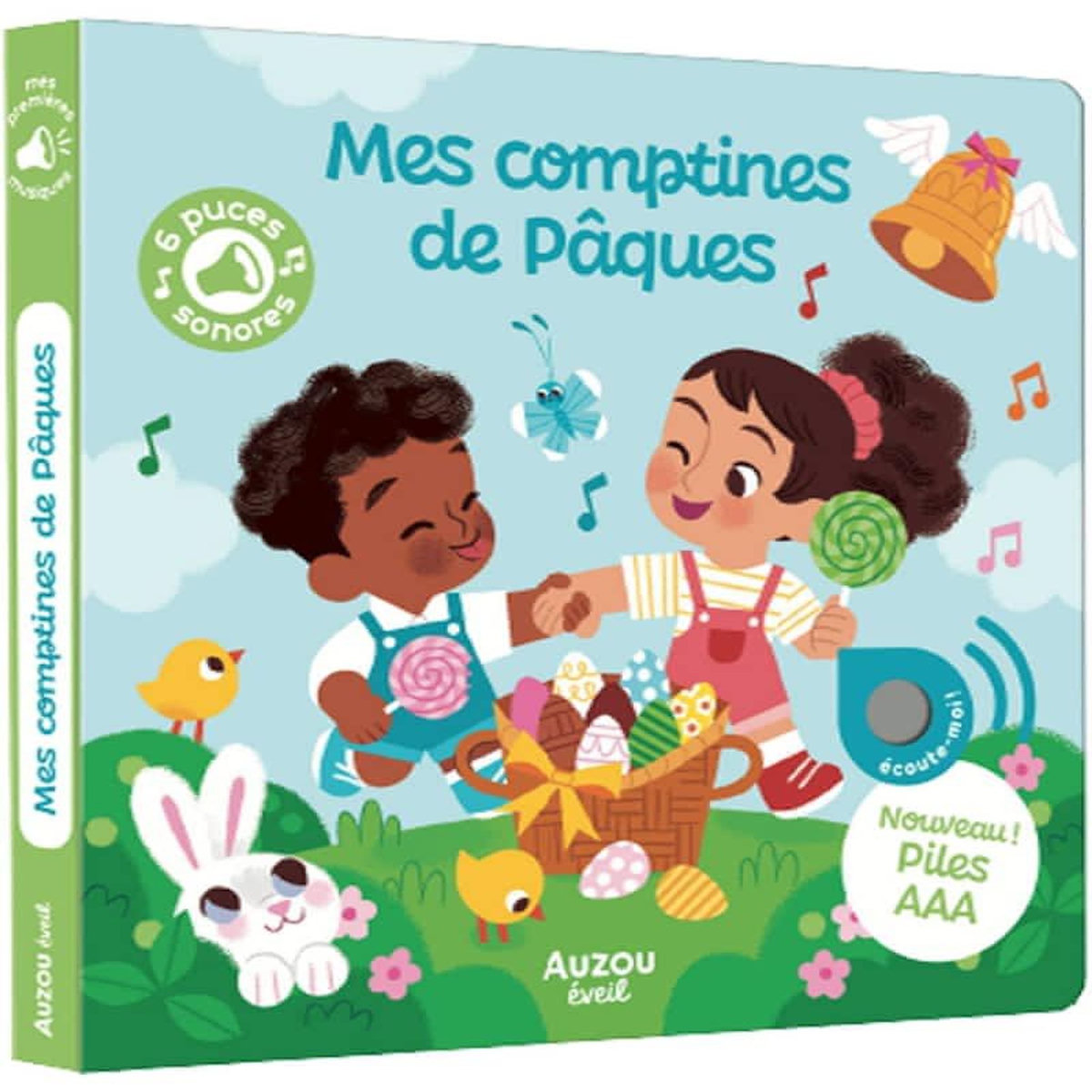 MES COMPTINES DE PAQUES. AVEC 6 PUCES SONORES, Cabrol Emmanuelle