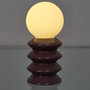Voir la diapositive 2 : Paris Prix Lampe LED en Céramique  Sphera  21cm Terracotta