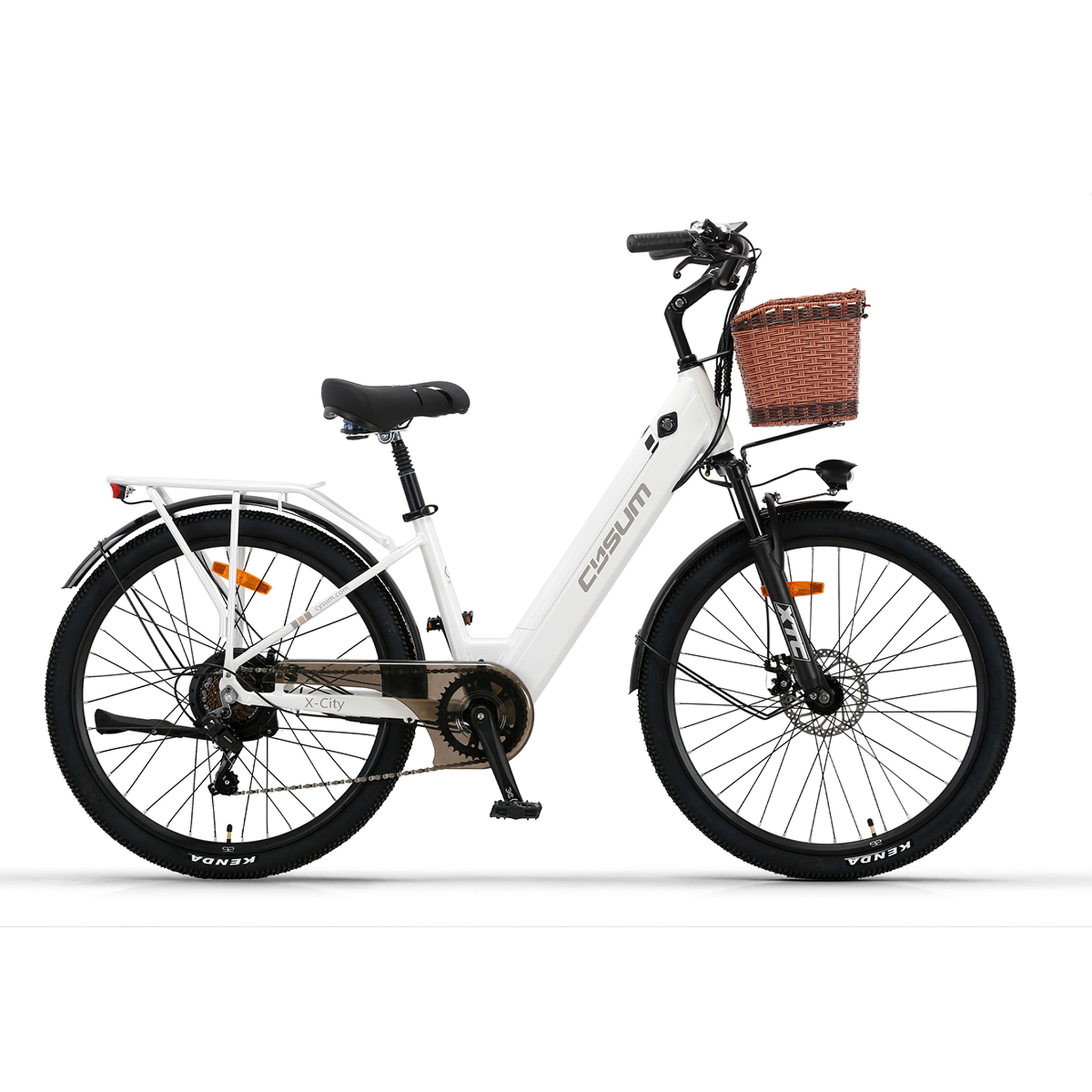 Voir la diapositive 2 : CYSUM Vélo électrique cysum x-city