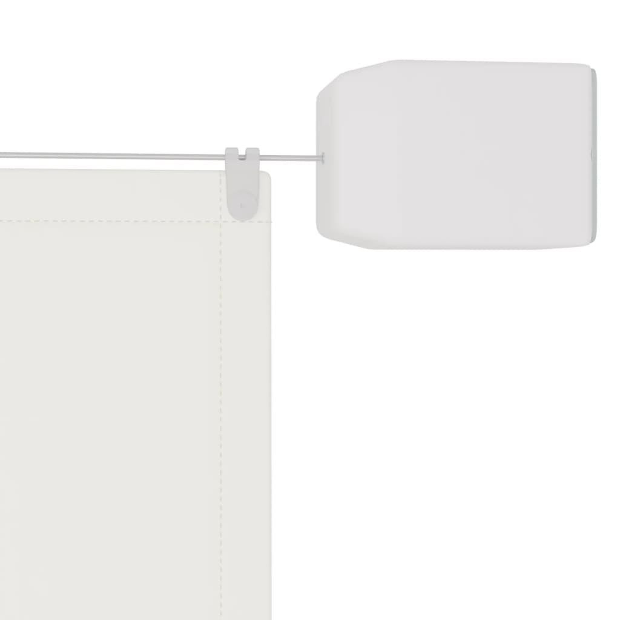 Voir la diapositive 4 : VIDAXL Auvent vertical Blanc 100x270 cm Tissu oxford