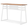 Voir la diapositive 4 : Paris Prix Table de Bar en Bois Design  Javier  150cm Blanc