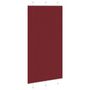 Voir la diapositive 4 : VIDAXL Store plisse rouge bordeaux 110x200 cm largeur du tissu 109,4cm