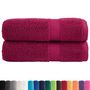 Voir la diapositive 2 : VIDAXL Essuie mains de qualité supérieure SOLUND 2 pcs bordeaux