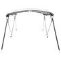 Voir la diapositive 5 : VIDAXL Toit bimini a 4 arceaux parois laterales 243x(230-244)x137 cm