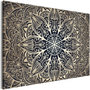 Voir la diapositive 1 : Paris Prix Tableau Imprimé  Oriental Flowers Narrow Brown