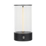 Voir la diapositive 2 : Paris Prix Lampe à Poser Tactile  Cylindre  15cm Noir