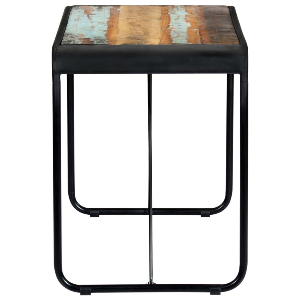 VIDAXL Table de salle a manger 118x60x76cm Bois de recuperation massif