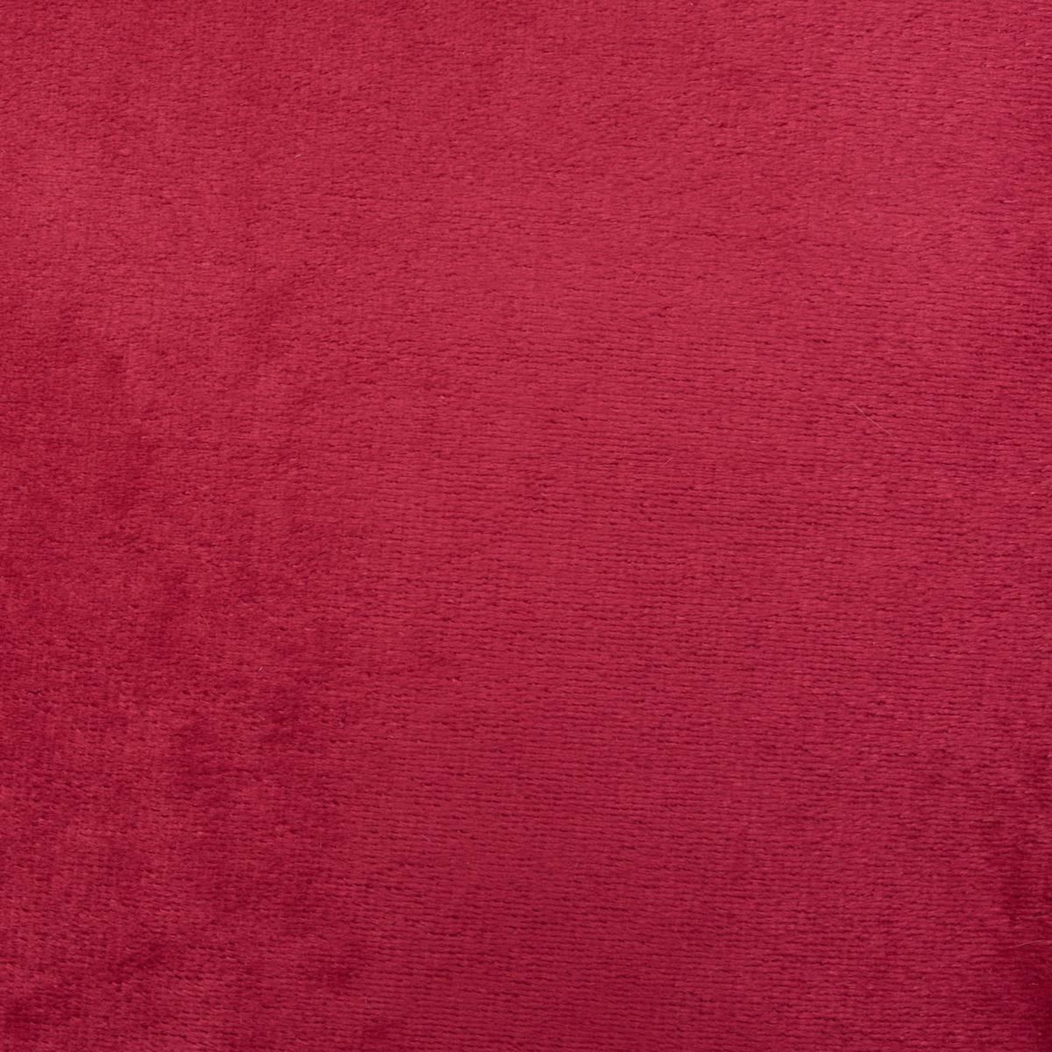 Voir la diapositive 5 : ATMOSPHERA Coussin imitation fourrure 3d  zephy  45x45cm rouge grenat
