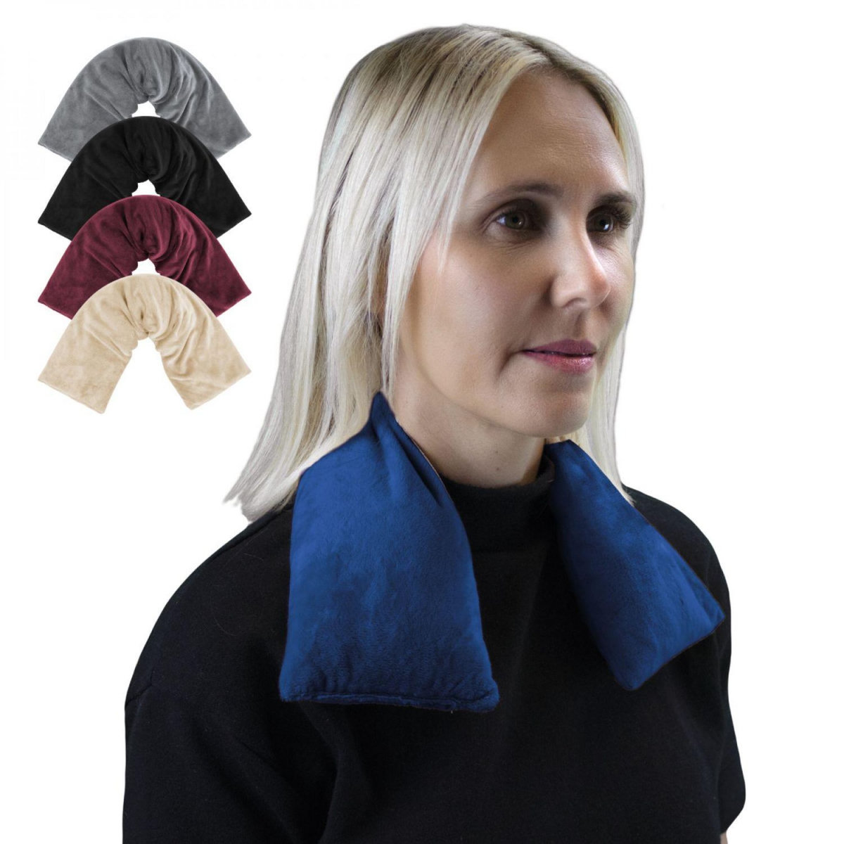 VIVEZEN Coussin, tour de cou chauffant 50 x 12 cm