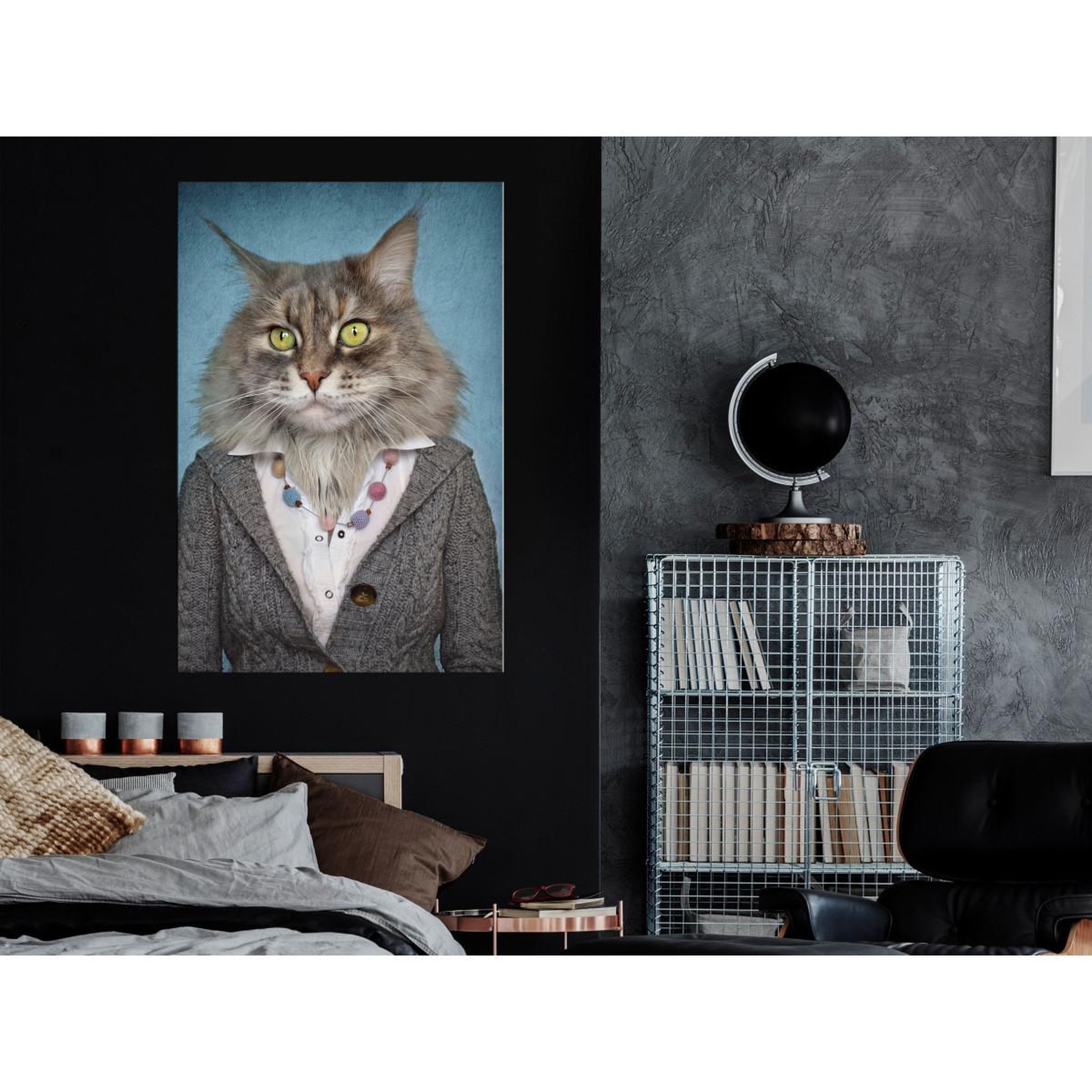 Voir la diapositive 2 : Paris Prix Tableau imprimé  mrs. Cat