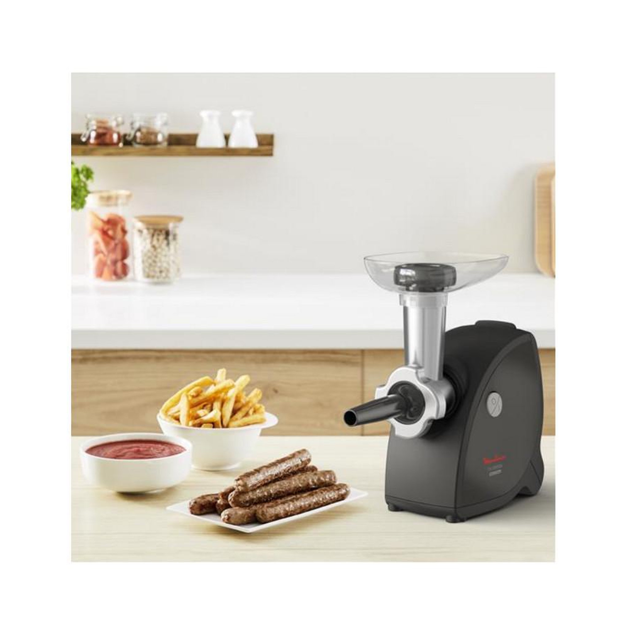 Voir la diapositive 4 : MOULINEX Hachoir à viande 2000w noir - ME472832