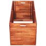 Voir la diapositive 2 : VIDAXL Lit sureleve de jardin Bois d'acacia 100x50x50 cm
