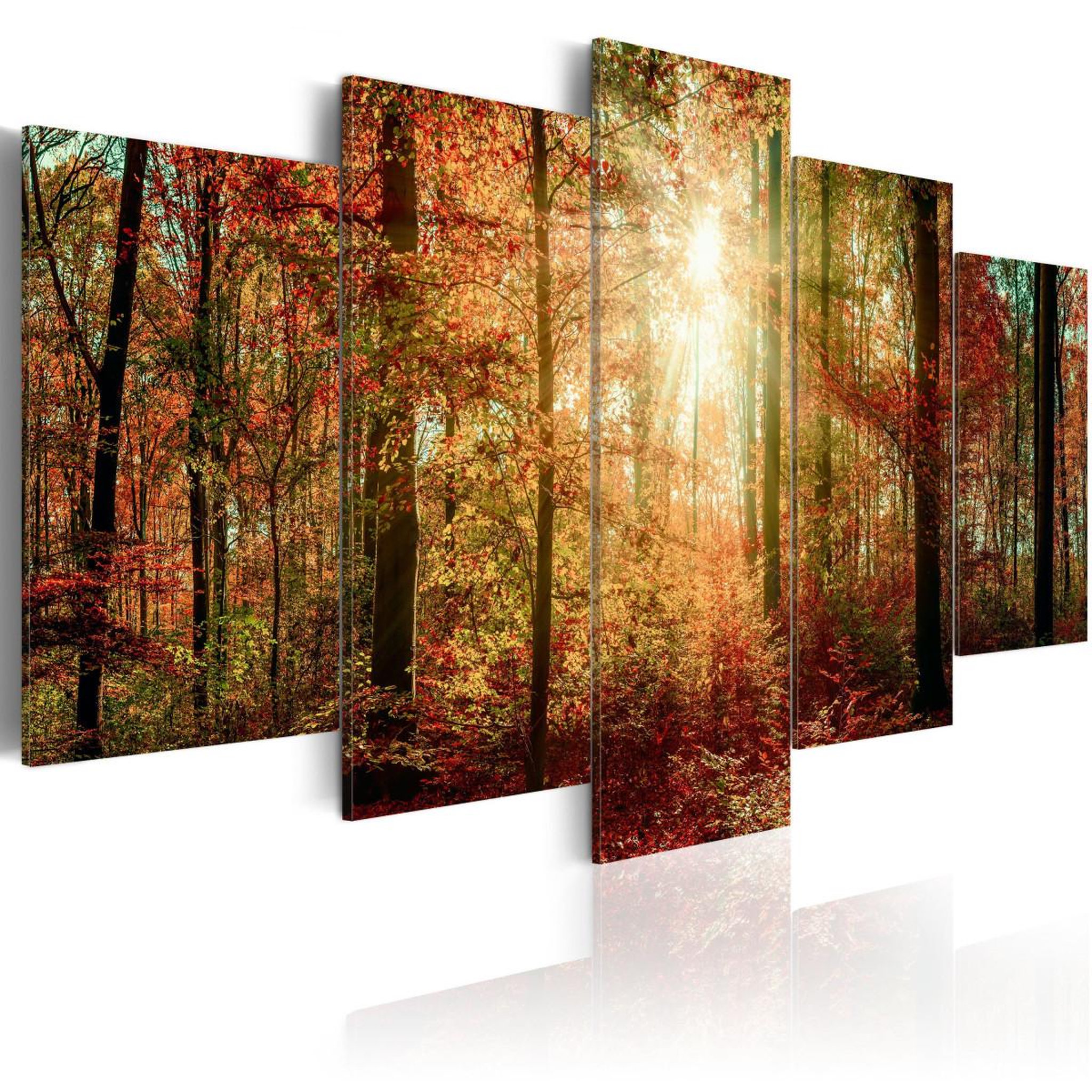 Paris Prix Tableau imprimé  autumn wilderness. Coloris disponibles : Multicolore