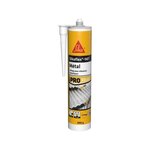Sika Mastic colle pour éléments métalliques Sikaflex-147 SIKA blanc, 400 g