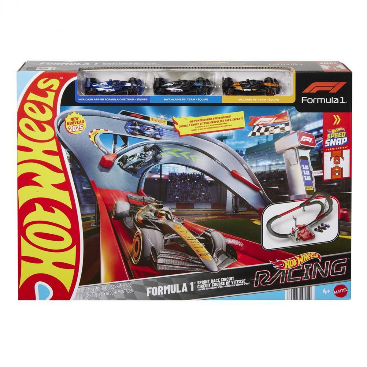 Hot Wheels Circuit Hot Wheels Course de Vitesse F1®