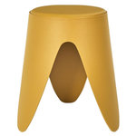 The Home Deco Factory Tabouret EVE jaune moutarde
